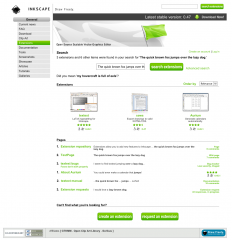 Extension repository - Inkscape Wiki